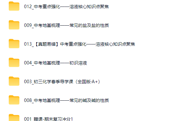 2026陈潭飞初中初三中考化学春上·全国版·A+）网课视频