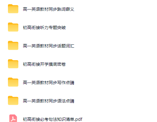 高一英语同步甄选资料合集下载第2张-惠学吧-虚拟资源货源网