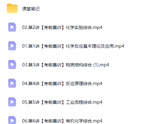 2026李伟高三 高考化学密训班网课视频第2张-惠学吧-虚拟资源货源网
