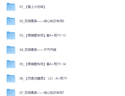 2026王传扬初一春下双语素养自主学习·TY·A+-网课视频