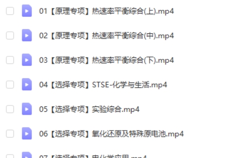 2024吕子正高三高考化学网课(春季班)视频第2张-惠学吧