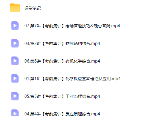 2026赵怡然 高三 高考化学 密训班网课视频第2张-惠学吧-虚拟资源货源网