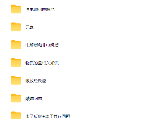 高中化学 化学小食网课视频下载