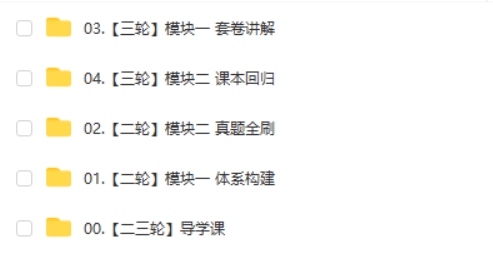 2024李林高三高考生物二轮精讲网课视频