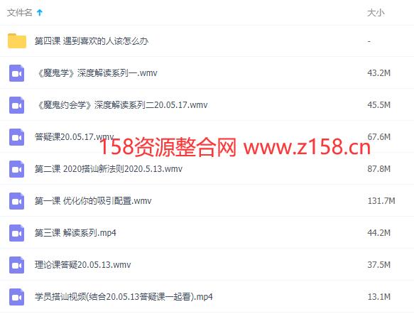 魔鬼约会学升级版5.0 魔鬼咨询师约会学视频教程第2张