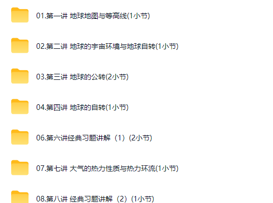 2026张艳平高三高考地理 一轮网课视频第2张-惠学吧-虚拟资源货源网
