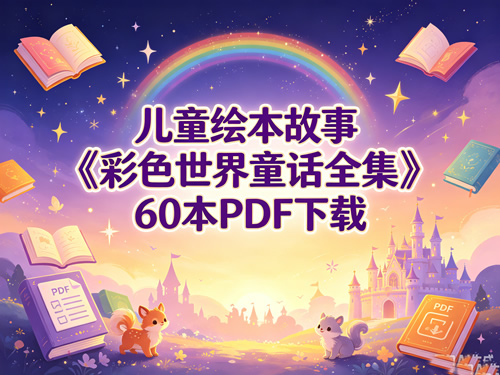 儿童绘本故事《彩色世界童话全集》60本pdf免费