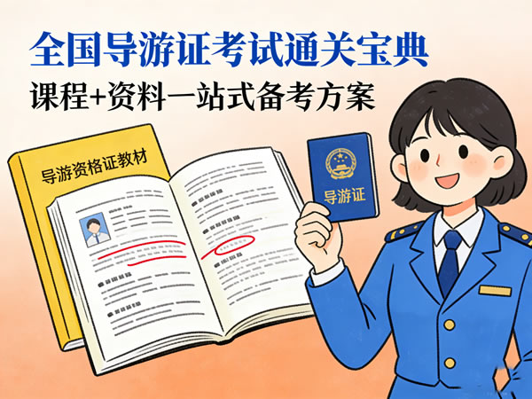 全国导游证考试课程+资料全套
