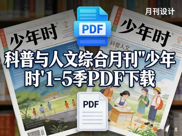 科普与人文综合月刊《少年时》1-5季PDF下载第1张-惠学吧 科普与人文综合月刊《少年时》1 5季pdf下载
