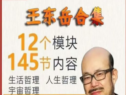 王东岳全套音视频合集下载第1张-惠学吧 王东岳全套音视频合集下载