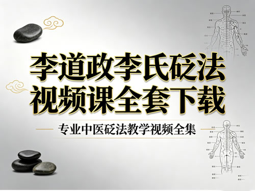 李道政李氏砭法视频课全套下载