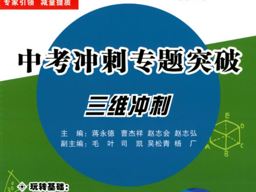 中考冲刺专题突破 数学（玩转基础版+满分突破版）网课视频