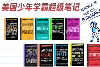 《美国少年学霸超级笔记Everything You Need to Ace》共7册第1张-惠学吧 Image 2400