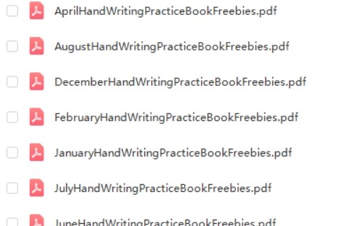 Hand Writing Practice Book 英文写字教材第2张-惠学吧 Image 846