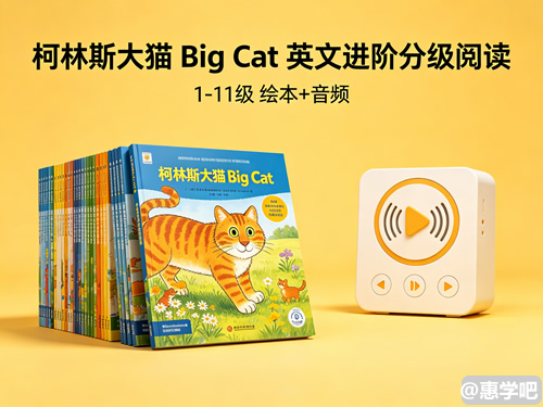 英文进阶分级阅读《柯林斯大猫 Big Cat 》1-11级绘本+音频第1张-惠学吧-虚拟资源货源网 未命名 1