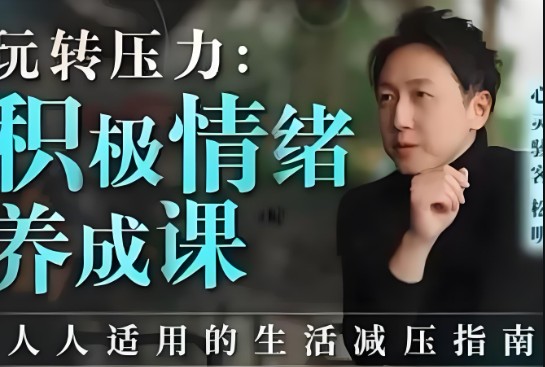 《积极情绪养成课》f生活减压指南第1张-惠学吧 Image 322