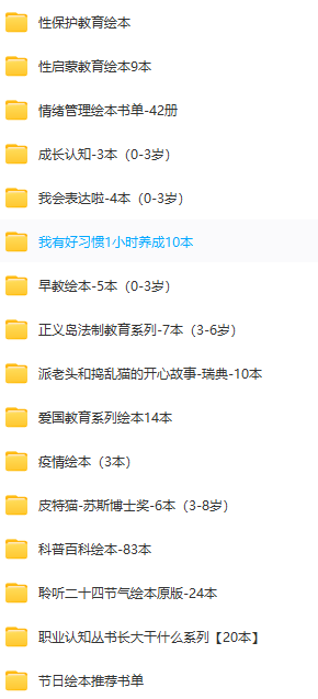 2-13岁幼小儿童故事绘本382部第3张-惠学吧 Image 413