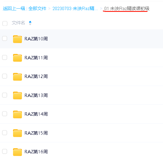 未泱Raz精读课初级+中级+高级+ket通关+桥梁第3张-惠学吧 Image