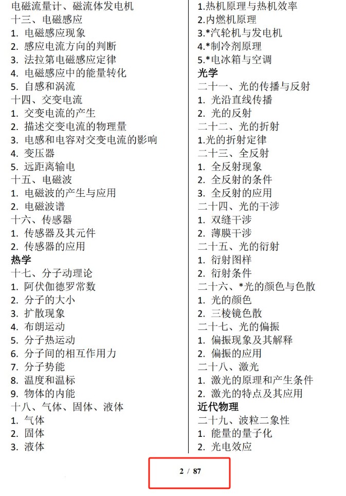 2025年新高考物理知识点总结大全87页 考前必看第3张-惠学吧 Image