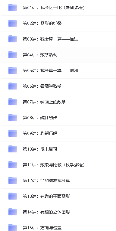 学而思小学奥数课程(竞赛班)1-6年级全套视频下载第3张-惠学吧 Image