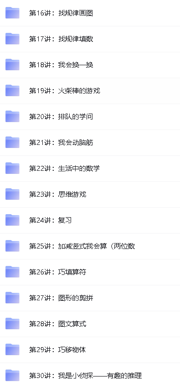 学而思小学奥数课程(竞赛班)1-6年级全套视频下载第4张-惠学吧 Image