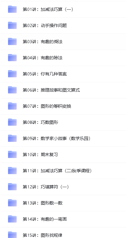 学而思小学奥数课程(竞赛班)1-6年级全套视频下载第6张-惠学吧 Image