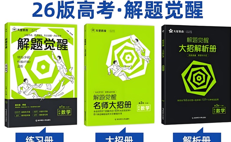 2026版新高考版解题觉醒PPT可编辑电子下载第1张-惠学吧 Image
