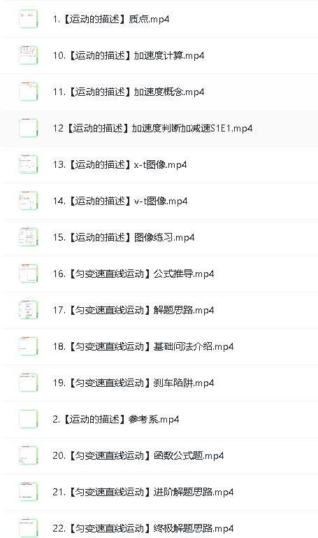 黄夫人高中物理网课全套视频+讲义第4张-惠学吧 Image