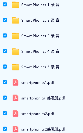 Smart Phonics Book自然拼读练习+音频)全套下载第2张-惠学吧 Image