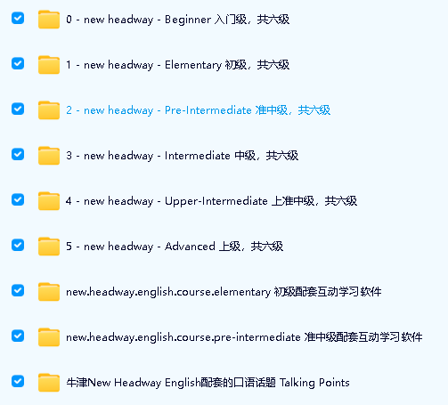 牛津英语教材 New Headway English(第四版)1-6级电子书+音频第2张-惠学吧 Image