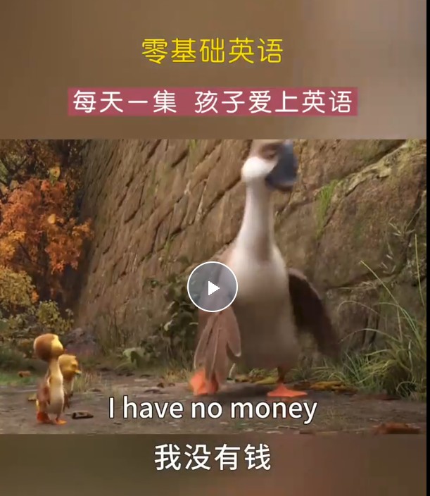 每天一集英语启蒙短视频共490集第1张