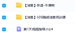 浅爸英语陪跑营全套(口语听力阅读伴读)合集网盘下载第3张-惠学吧 Image
