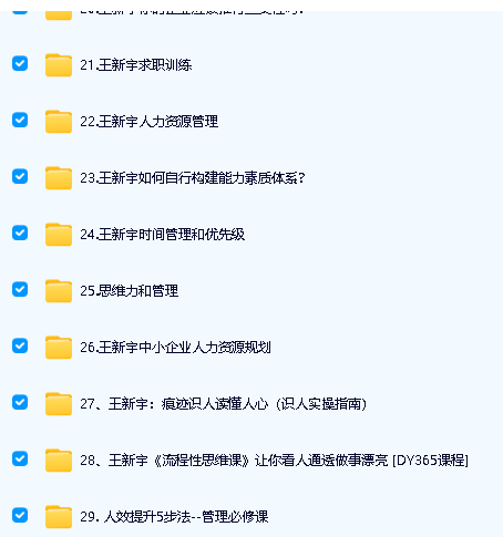 王新宇29套视频课程合集下载第4张-惠学吧 Image