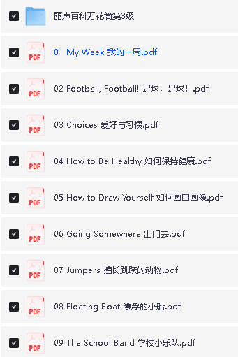 《丽声百科万花筒》外研社(PDF+音频)下载儿童百科英语分级读物第6张-惠学吧 Image