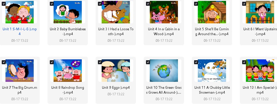 清华幼儿英语(kinderpower )语感启蒙视频动画全集下载第14张-惠学吧 Image