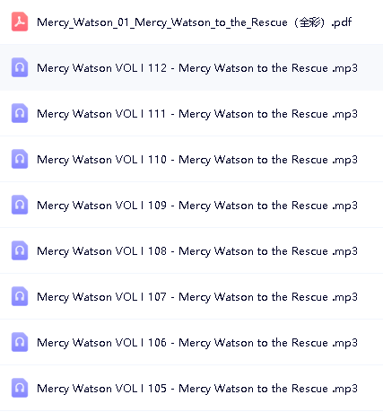 小猪梅西mercy Watson1-6册英文原版绘本pdf+音频第3张-惠学吧 Image