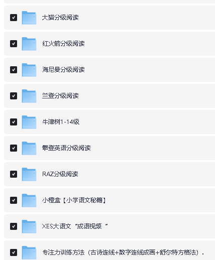 英语分级阅读大合集(RAZ、牛津树、大猫、海尼曼、红火箭、兰登等)第4张-惠学吧 Image