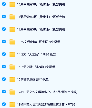有道精品课 包君成语文课程30套合集下载(阅读,作文,古文等)第3张-惠学吧 Image