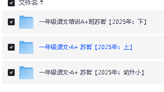 2025小学《希望学》语数一年级全套网课视频,送幼升小第3张-惠学吧 Image