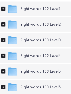 WorldCom Edu美国原版Sight Words 100 L1-L6全套教学视频第3张-惠学吧 Image