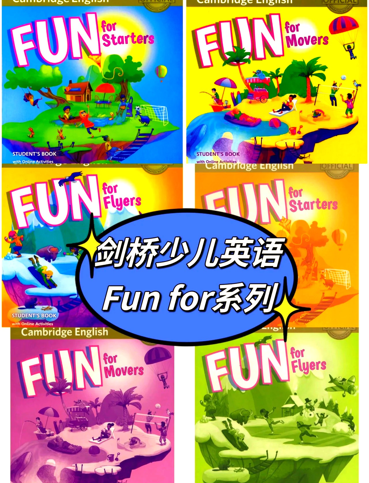 Fun for 4th edtion剑桥(学生书+教师书+音频+答案+白板)下载第1张-惠学吧 Image