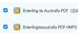 listening to Australia澳洲教材 PDF+MP3全下载第2张-惠学吧 Image