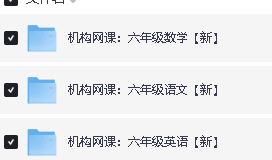 25年希望学小学1-6语数英网课程视频合集第18张