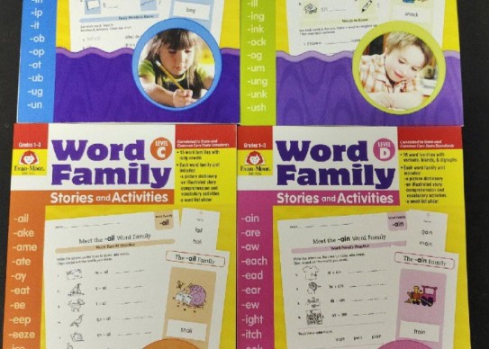 Evan-Moor的Word Family Stories and Activities 全套PDF第1张