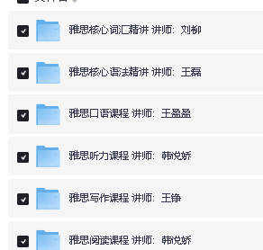 雅思旗舰VIP直达7分班名师网课合集下载第2张-惠学吧 Image