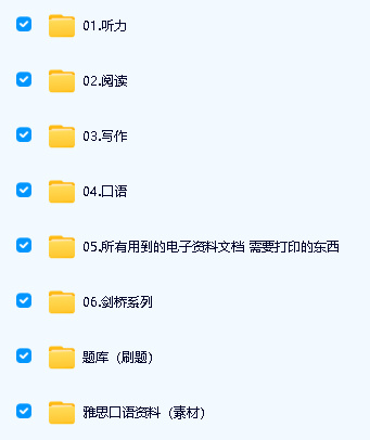 雅思资料(PDF+MP3+名师视频全套)听说读写第2张-惠学吧 Image