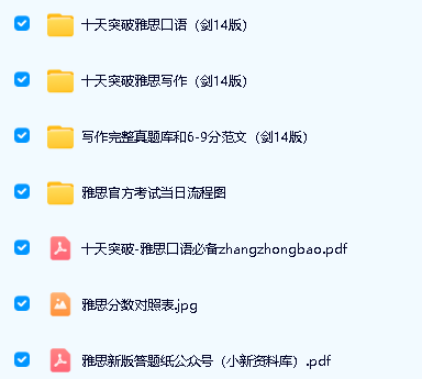 慎小巍十天突破雅思系列(剑14版)含口语写作第2张-惠学吧 Image