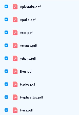 希腊神话与英语学习结合启蒙读物：《The Child's World：12 Gods of Olympus》12册PDF第2张