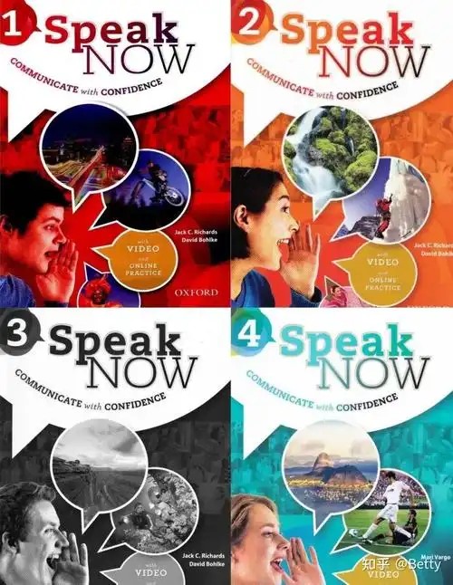 《Speak Now》1-4册下载 牛津顶级英语口语教材学生用书+教师用书+练习册+音频第1张-惠学吧 Image