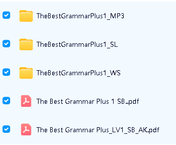 The Best Grammar Plus语法专项教材 1-3级别学生书+音频+答案+测试+练习第2张-惠学吧 Image